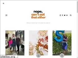 Sites similar to nopecanteatthateither.com