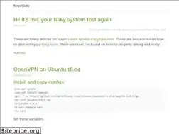 Sites similar to nopecode.com