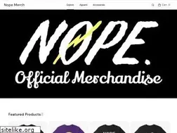Sites similar to nopemerch.net
