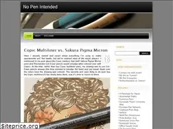 Sites similar to nopenintended.wordpress.com