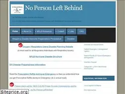 Sites similar to nopersonleftbehind.org