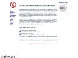 Sites similar to nophones.com