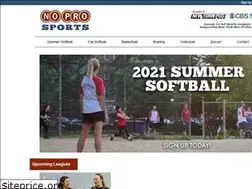 Sites similar to noprosports.org
