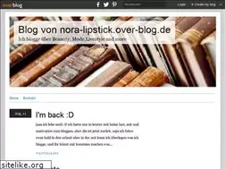 Sites similar to nora-lipstick.over-blog.de