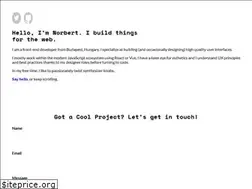 Sites similar to norbert.dev