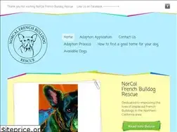 Sites similar to norcalfrenchbulldogrescue.org