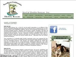 Sites similar to norcalsheltierescue.org