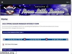 Sites similar to norcolittleleague.com