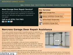 Sites similar to norcrossgaragedoors.com
