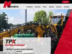 Sites similar to nordco.com