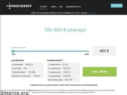 Sites similar to nordcredit.fi