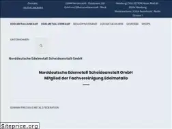 Sites similar to norddeutsche-edelmetall.de