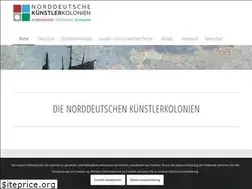 Sites similar to norddeutsche-kuenstlerkolonien.de