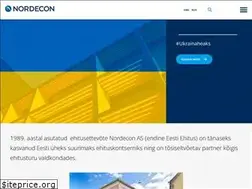 Sites similar to nordecon.com