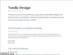 Sites similar to nordic-design.net