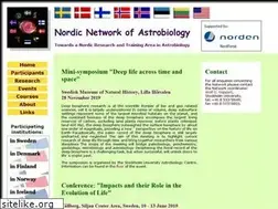 Sites similar to nordicastrobiology.net