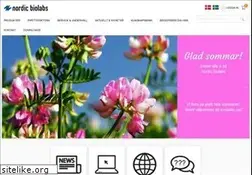 Sites similar to nordicbiolabs.se