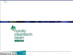 Sites similar to nordiccleantechopen.com