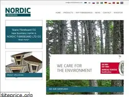 Sites similar to nordicfibreboard.com