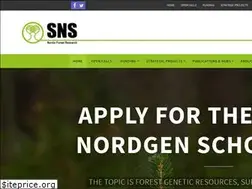 Sites similar to nordicforestresearch.org