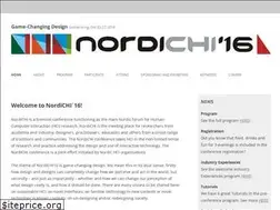 Sites similar to nordichi2016.org