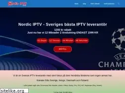 Sites similar to nordiciptv.com.se