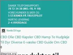 Sites similar to nordicoil.dk