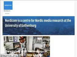 Sites similar to nordicom.gu.se