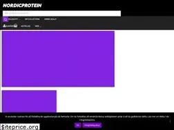 Sites similar to nordicprotein.se