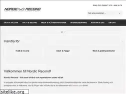 Sites similar to nordicrecond.se