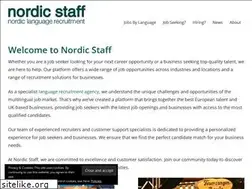 Sites similar to nordicstaff.com
