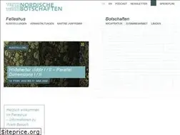 Sites similar to nordischebotschaften.org