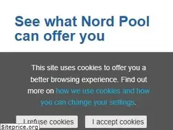 Sites similar to nordpoolspot.com