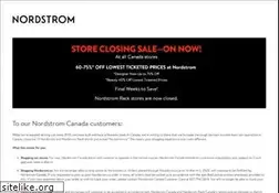 Sites similar to nordstrom.ca