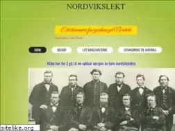 Sites similar to nordvikslekt.no