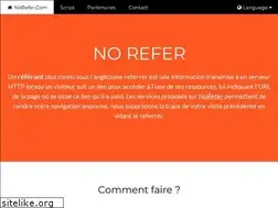 Sites similar to norefer.com
