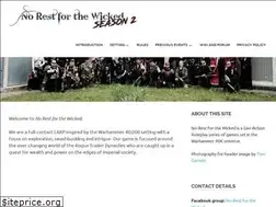 Sites similar to norestforthewicked.org.uk