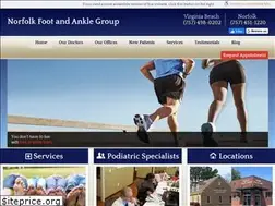 Sites similar to norfolkfootandankle.com