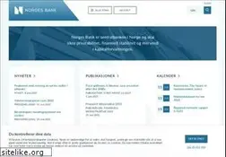 Sites similar to norges-bank.no