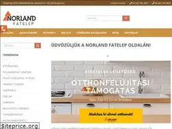 Sites similar to norlandfatelep.hu