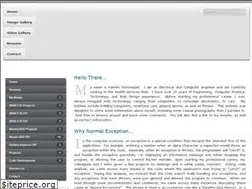 Sites similar to normalexception.net