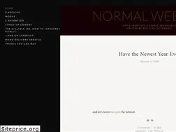 Sites similar to normalwebsite.com