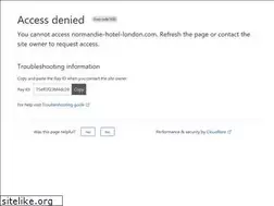 Sites similar to normandie-hotel-london.com