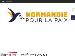 Sites similar to normandiepourlapaix.fr