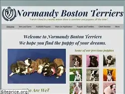 Sites similar to normandybostonterriers.com