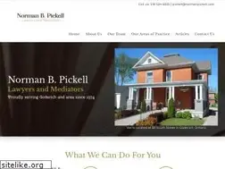 Sites similar to normanpickell.com