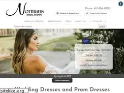Sites similar to normansbridal.com