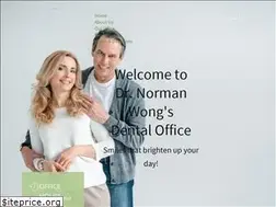 Sites similar to normanwongdds.com