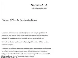 Sites similar to normas-apa.com