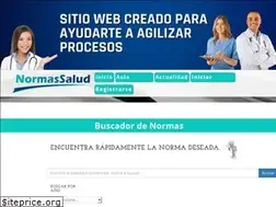 Sites similar to normassalud.com